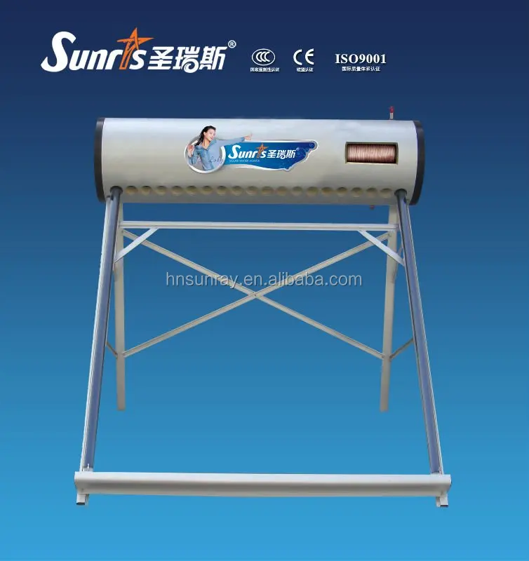 Предварительно нагреваемый Солнечный водонагреватель с медным проволочным бассейном