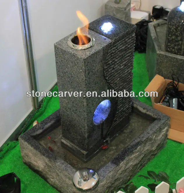 Подсвеченный фонтан для воды