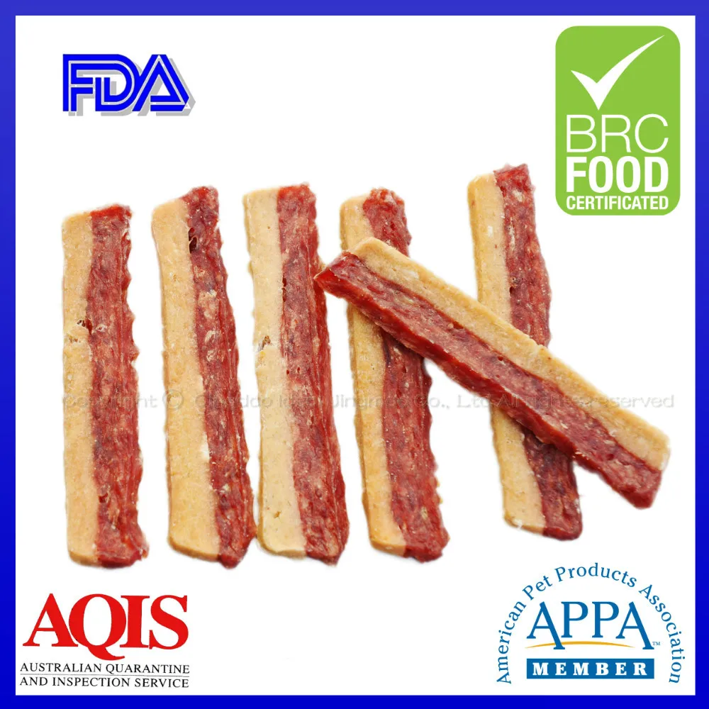 куриный и рыбный ломтик для собак