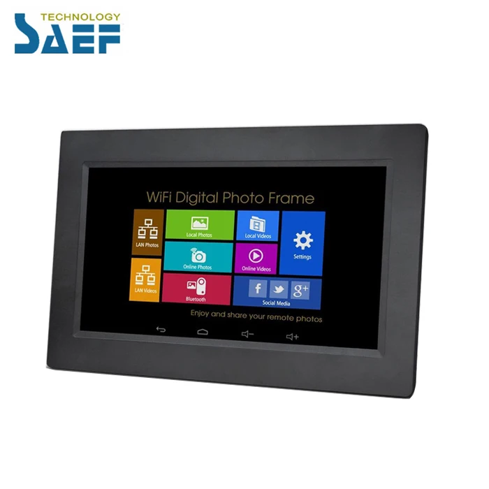 
10 inch wifi network advertising media player, video hot player advertising 