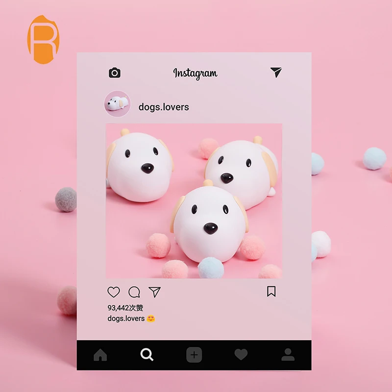 New design Children Baby Bedside Silicone light Colors LED Night Light