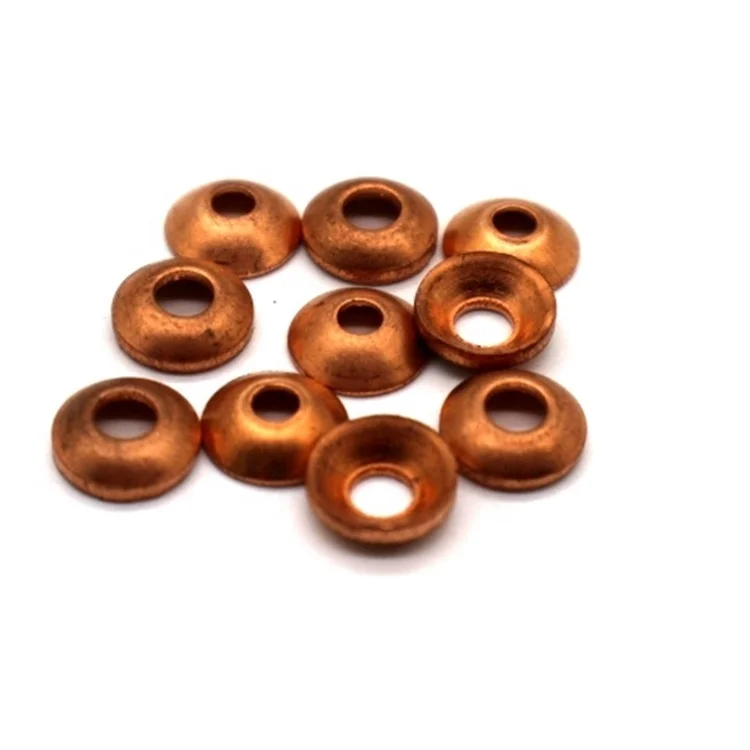 Metric copper brass conical washers