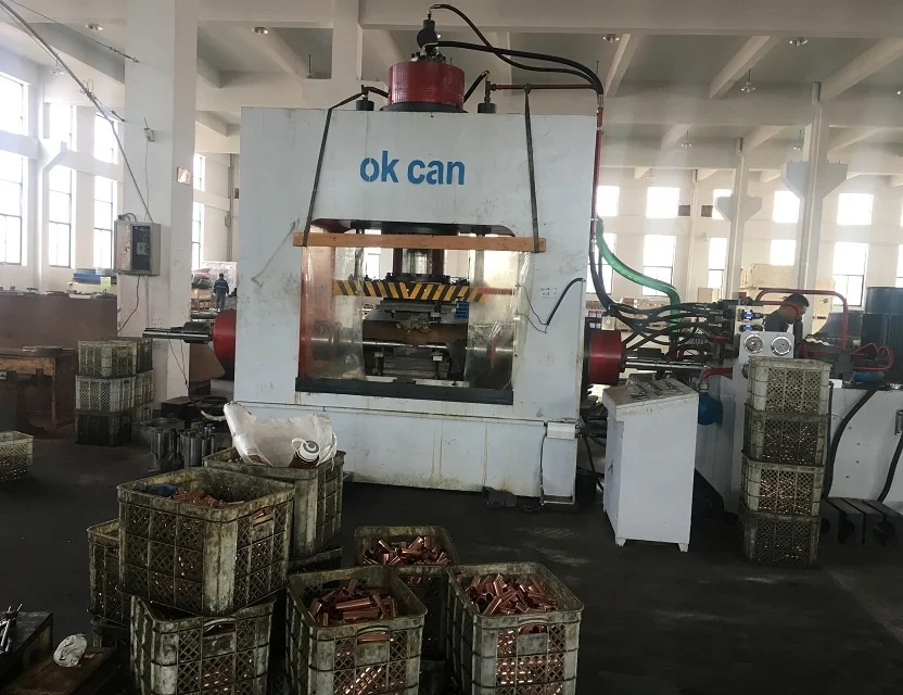 
copper tee forming machine 