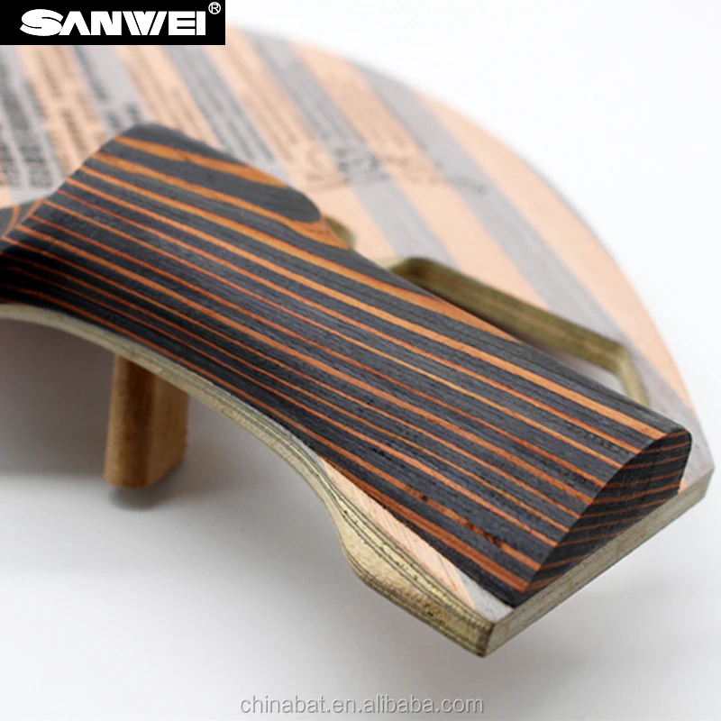 SANWEI Patent table tennis blade/Pistol Racket Q10 - BROWNING