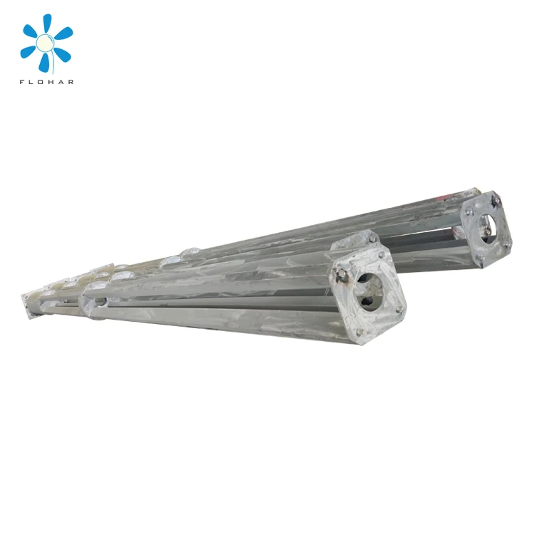 High Quality light poles aluminium light poles outdoor furniture bespoke durable aluminium light poles