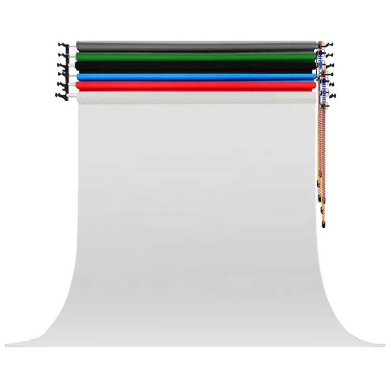 6-Roller Wall Mount Studio Background Backdrop Support System