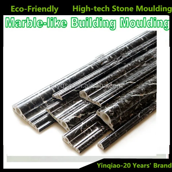 New Products Hi-Tech Polymer Artificial Marble Bathroom Decorative Stone Baseboard