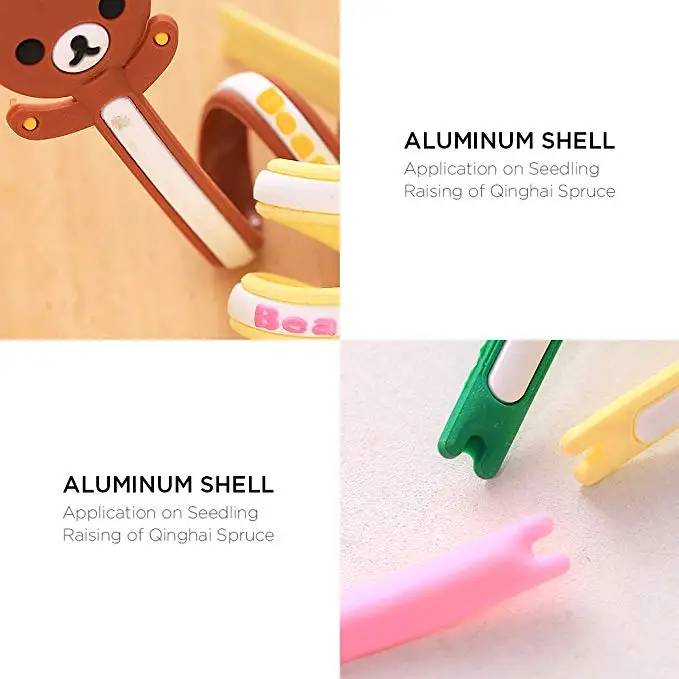 Easy-carry  cartoon  BUBM USB Wire Fixer Cord Cable Clips Organizer /earphone  cable winder