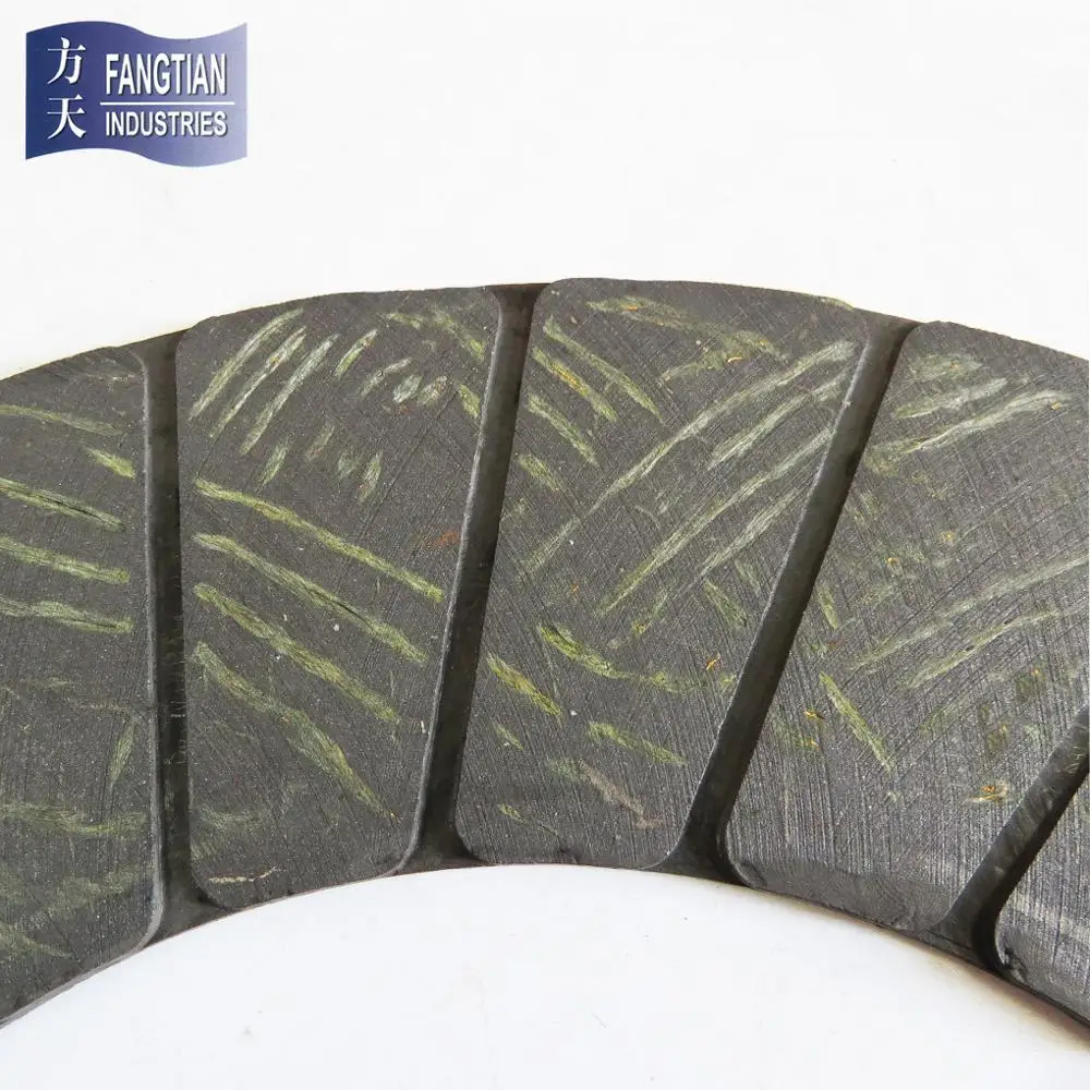 High quality auto parts clutch facing glass fiber clutch facing for trucks