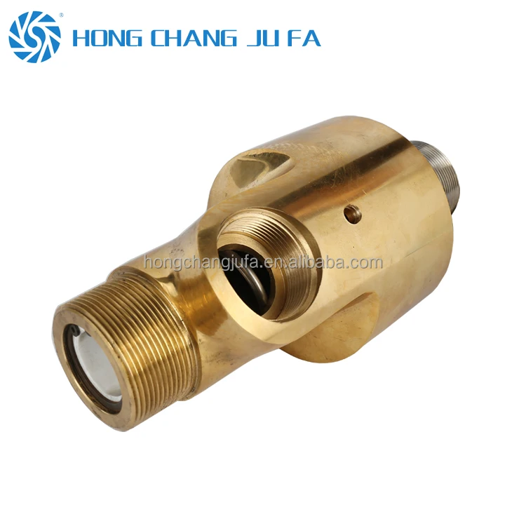 Flexible conduit connector dualflow rotary union rotating water swivel connection pipe swivel joints