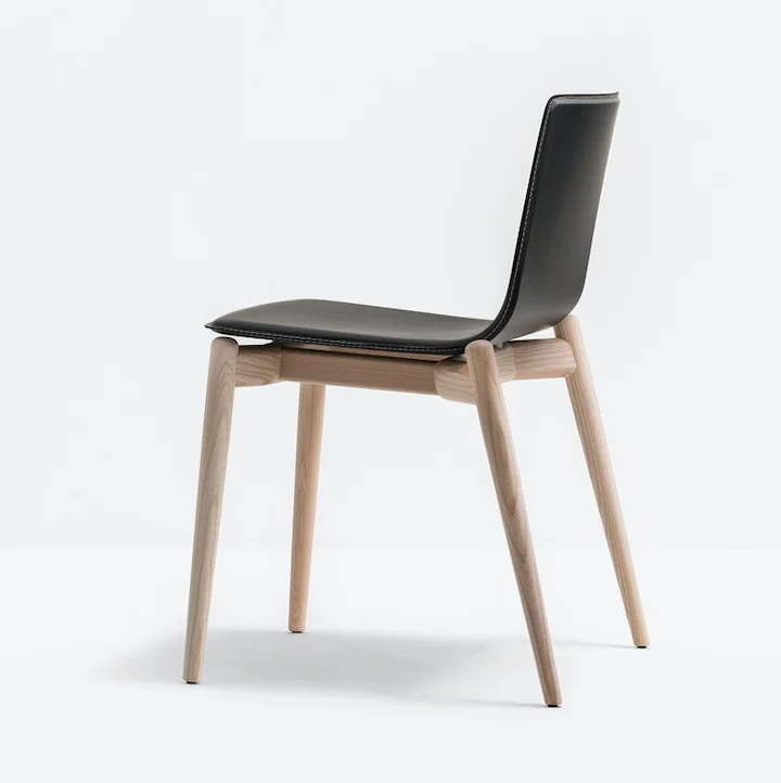 Elegant Chair Modern Design Scandinavian Custom Dining Furniture Solid Oak Style Wooden Dining Chair