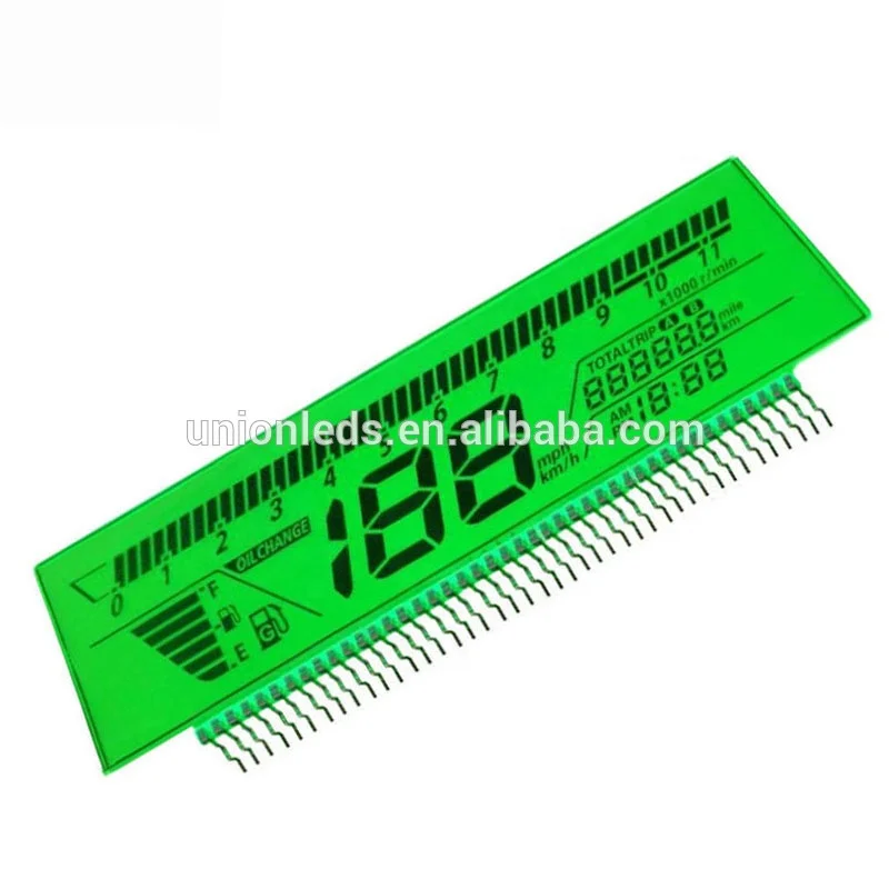 Customize Digital Bike Speedometer LCD Display Screen Modules with TN reflective