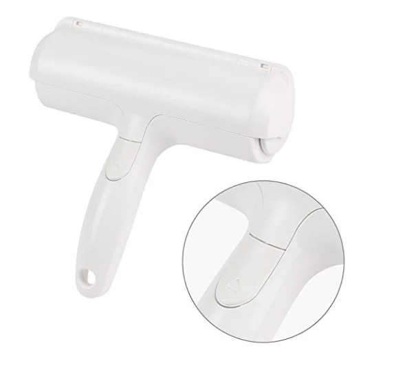 
Hot Selling OEM Custom Removable Cleaning White Lint Fur Pet Hair Remover Roller 