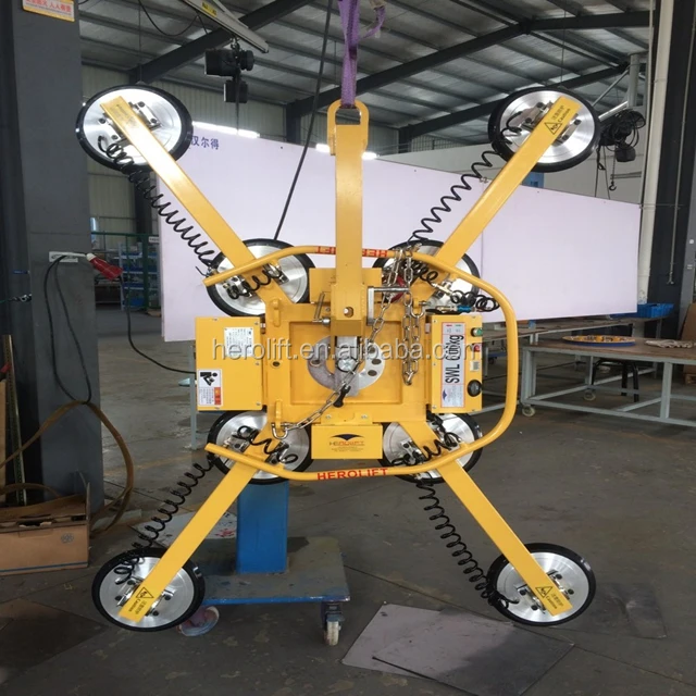 Suction cup glass lifter