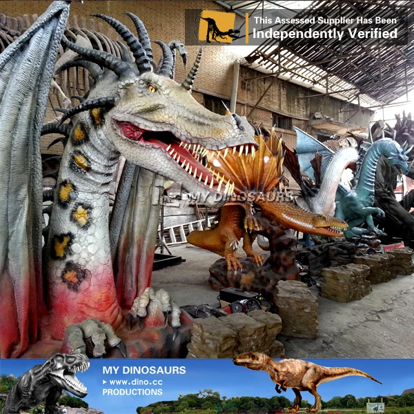 V Animatronic European Dragon for halloween carnival