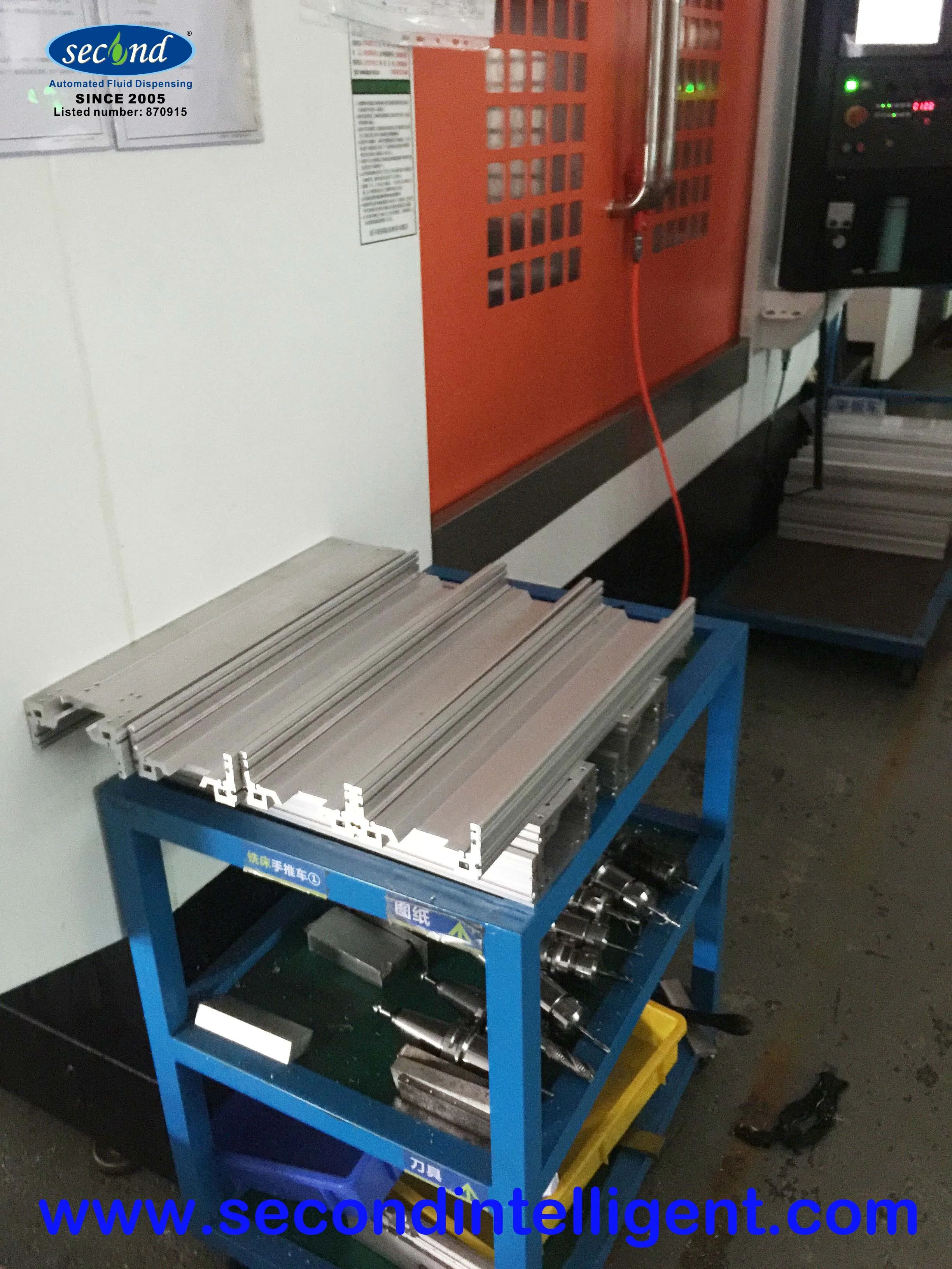 SEC-500EDSP tabletop  high precision CCD visual dispensing robots glue dispenser with CE certificated