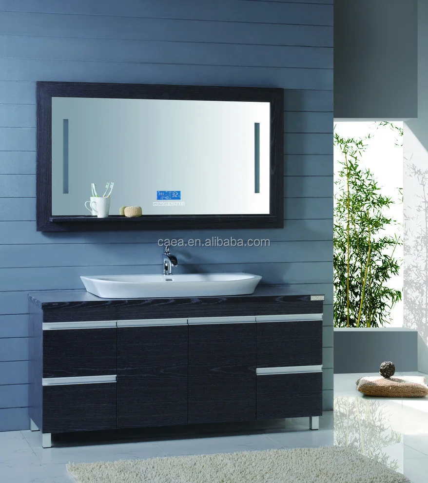 smart time temperature date calendar display blue tooth USB music fm radio for mirror of bathroom K3015
