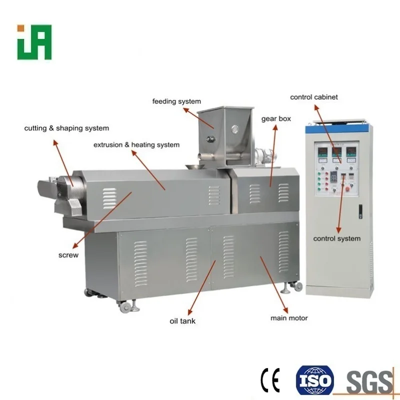 Puff Snack Food Magic Pop Snack Cassava Chips Machine