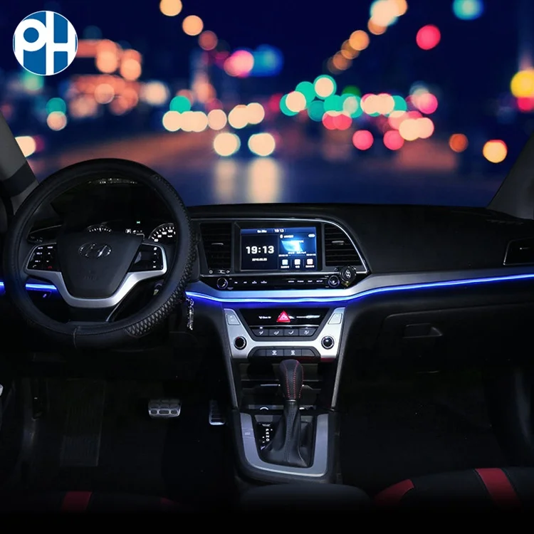 3M 12V Car Vehicle Ambient Interior Cold Light Strip