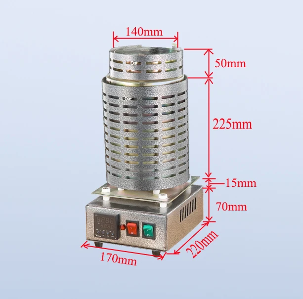 JC-K-220-2 Zinc Melting Furnace for Zinc and Zinc Alloy