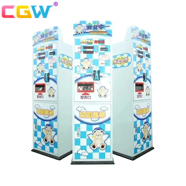 CGW Coin Exchange Machines Customized Automatic Bill To Coin Change Machine