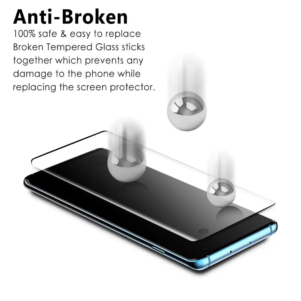 Поддержка оптовой 3d S10 закаленное стекло защитная пленка для экрана Samsung Galaxy