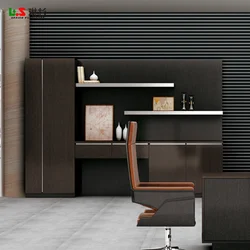 director room office wooden storage cabinet showcase