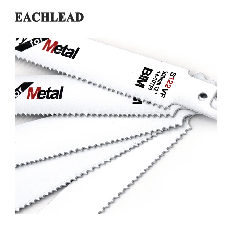 Electric Reciprocating saw accessories Reciprocating saw blades Code S122VF 14-10tpi cut wood with nails/metal