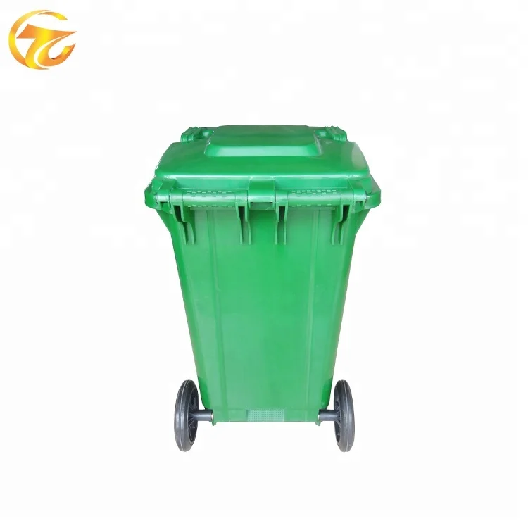 Китай, 100 литров, материал HDPE, Экологически чистая наружная мусорная корзина с колесами, мусорная корзина, мусорная корзина, пластиковая корзина