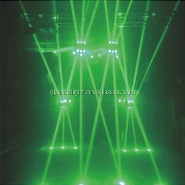 FCC CE ROHS LED Mini 16 Mirage Moving Head Stage Light DMX RGBW