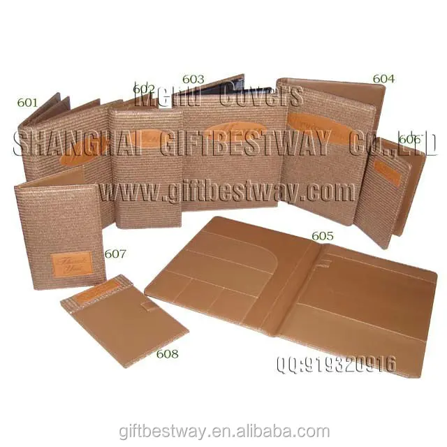 High quality durable pu leather  hotel products