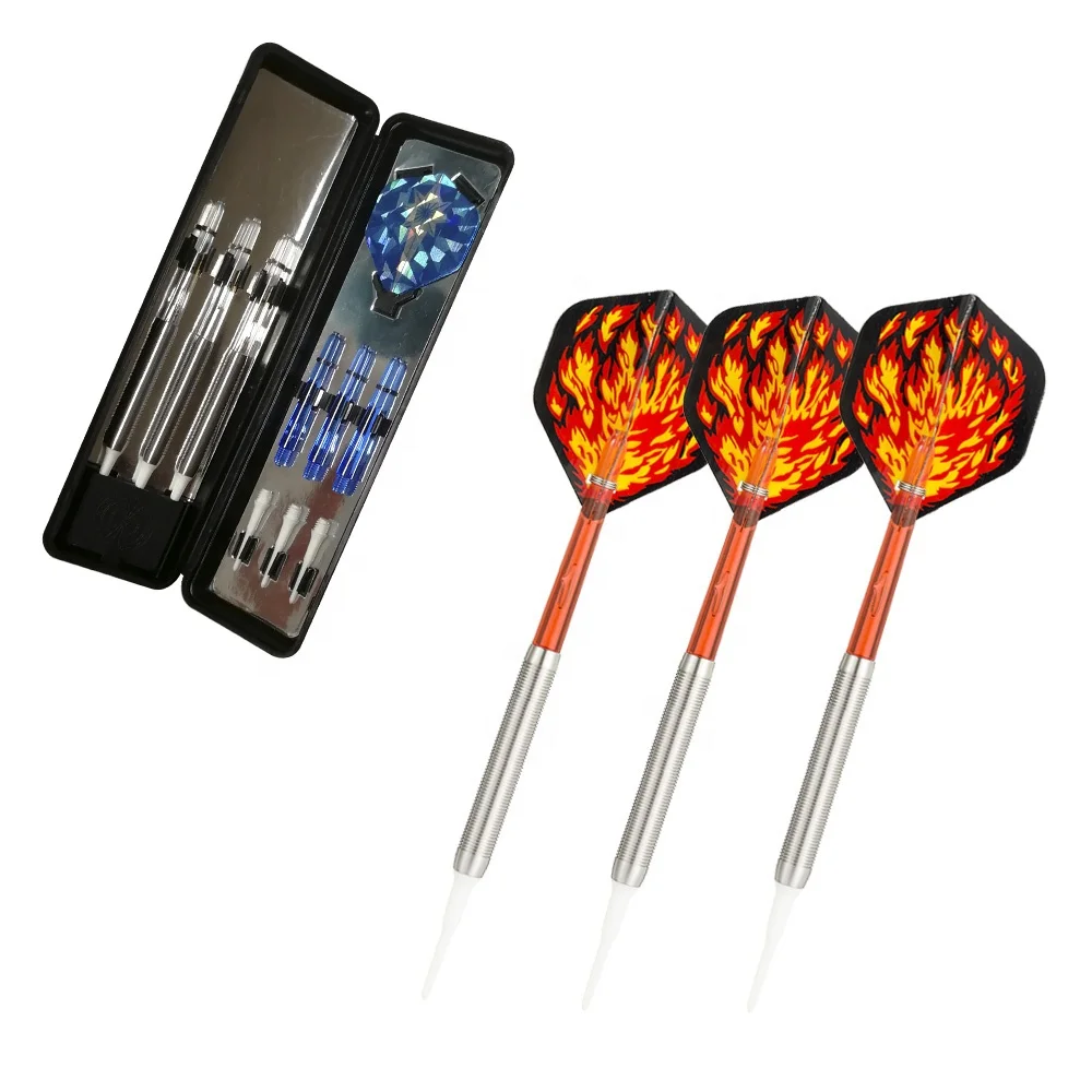 
Wholesale & Retail 90% Tungsten Soft Tip Darts 18.0g for professional player 