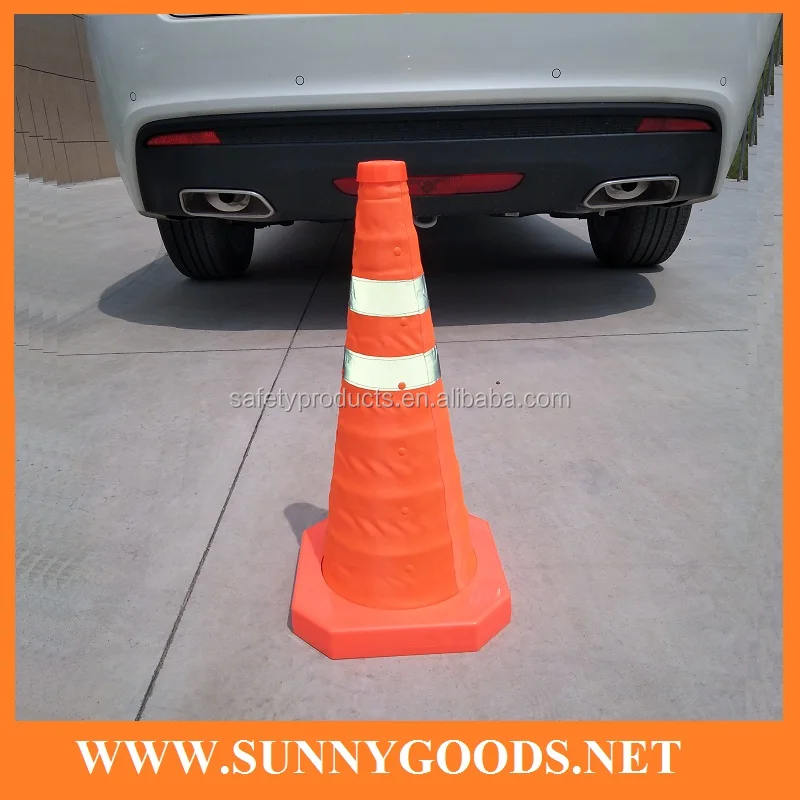 height 700mm retractable road safety cones