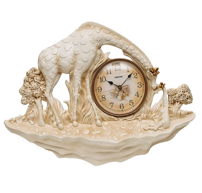 Special design animal wall giraffe clocks H178