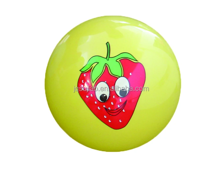 non-phthalate toys fruit smell sticker pvc ball /perfume pvc ball
