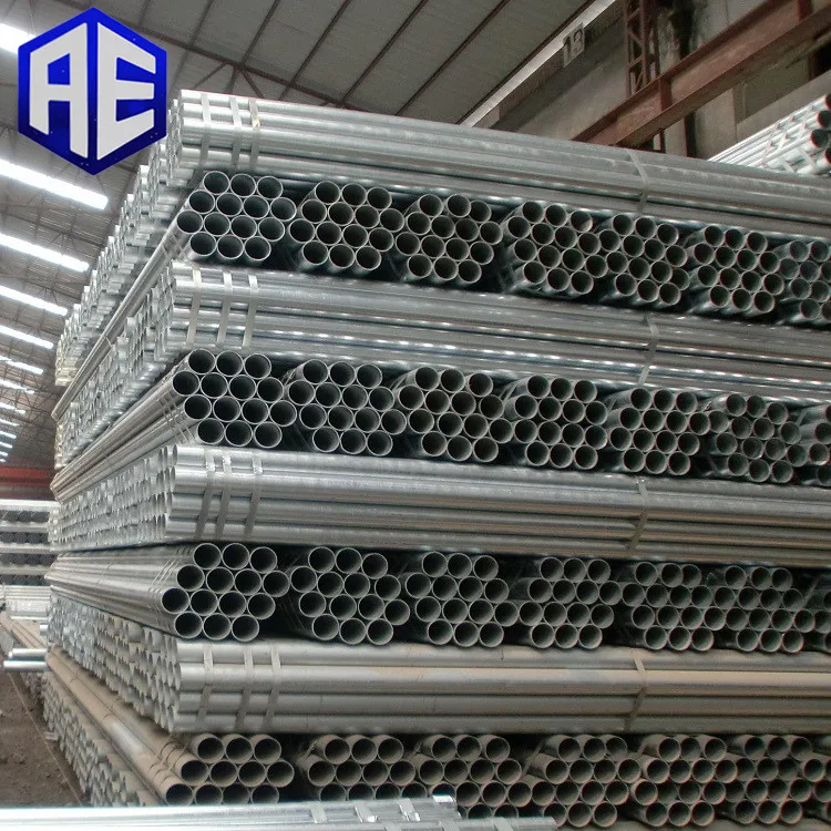 galvanized supplier carbon steel round pipe