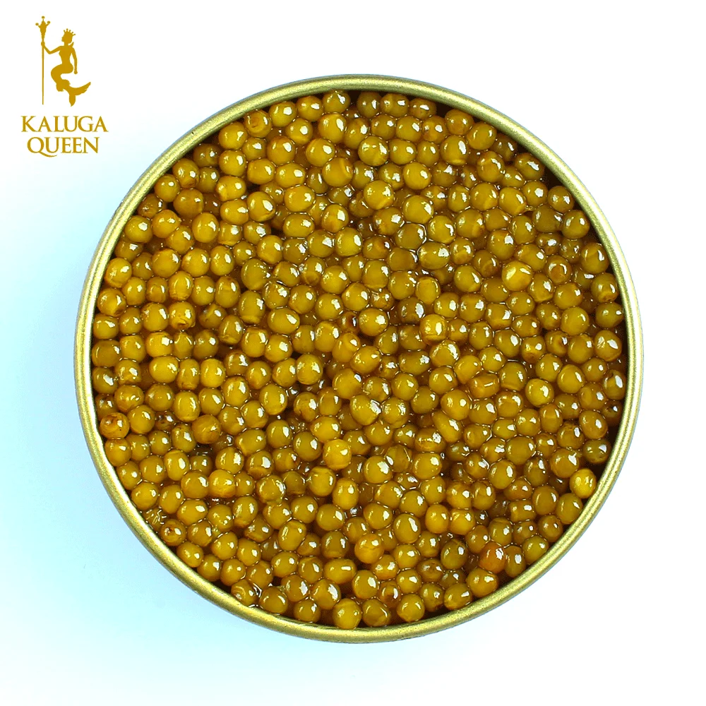 Delicious instant high quality vacuum packaging Hybrid sturgeon caviar best caviar in the world