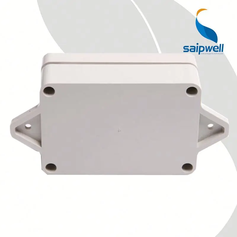 100*68*40mm Small Electric Box with Mounting Ears Outdoor Waterproof Box Wall Mount