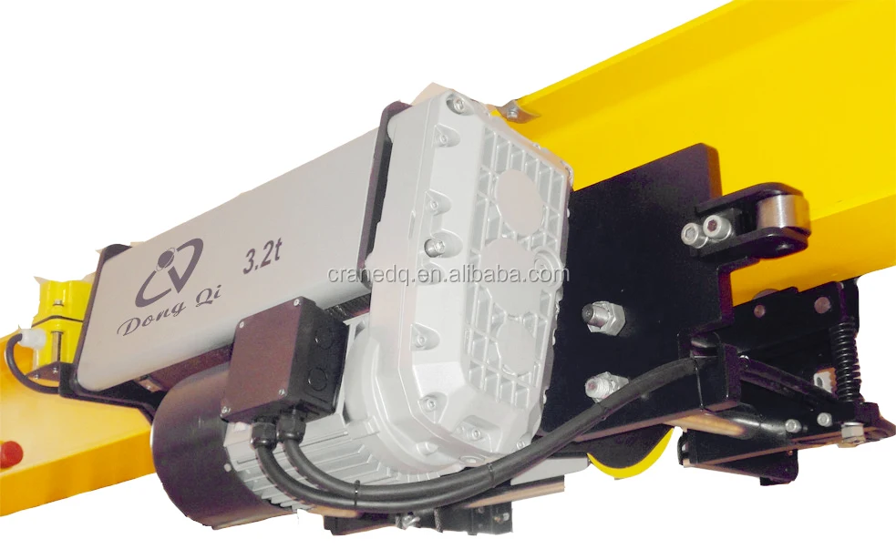 high quality cheap price european model crab lift machine  low noise wire rope electric crane hoist winch