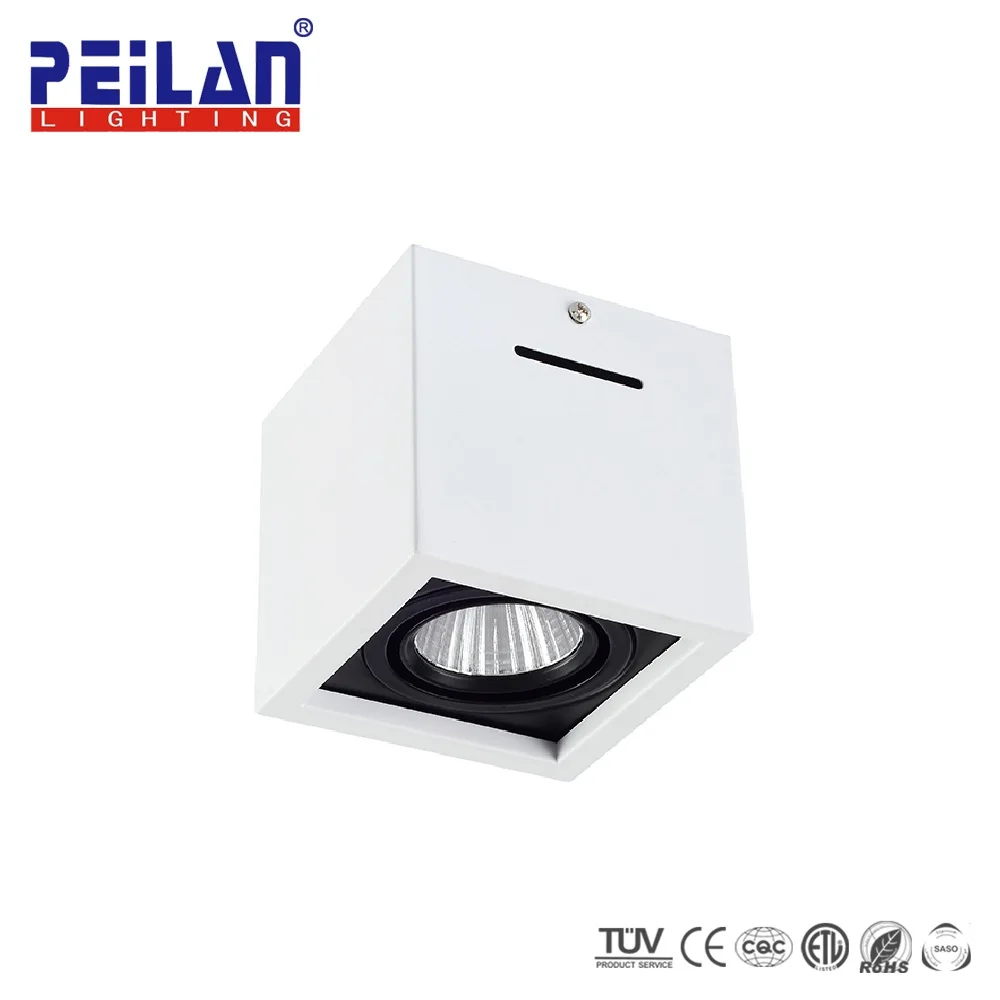 
Peilan поворотный поверхности установленный модернизации RGBW светодиодные светильники спот 6 Вт теплый белый 