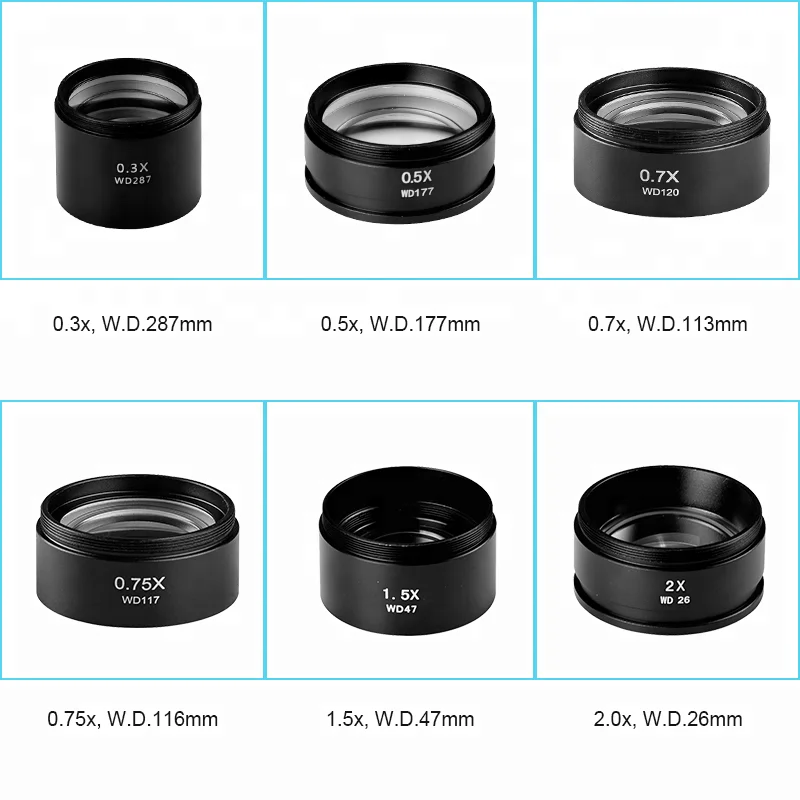 OPTO-EDU A23.3667L-B1T 0.67X - 4.5X Trinocular Zoom Stereo Microscope