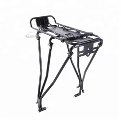 Bicycle rear rack mountain bike Rear Carrier Bicycle Luggage Carrier Shelf Cycling Cargo Bag Holder for disc brake V brake