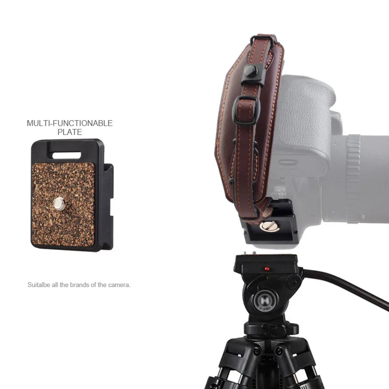 R-65 Slr Camera Leather Wrist Band Rope Photography Accessories Camera Wrist Strap Camera Hand Grip Strap