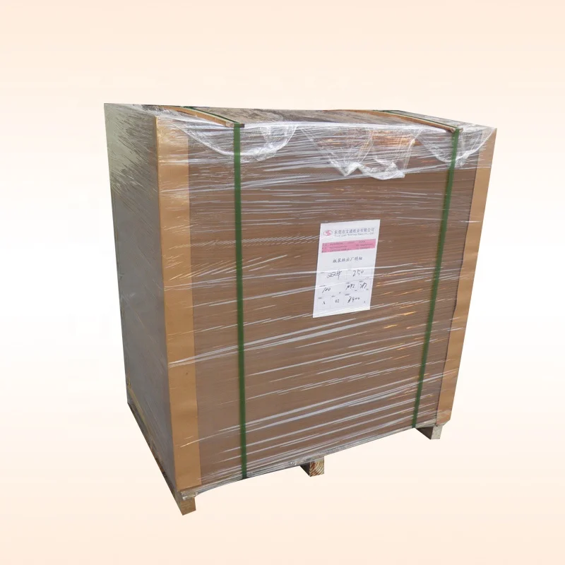 
250gsm recycled brown high quality test liner paper for making carton box 