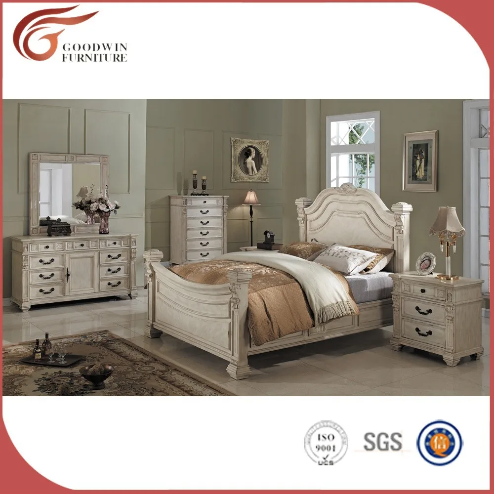 Factory Price America Classic Style House Bedroom Decor Bedroom Suite Bed Room Furniture Bedroom  WA135