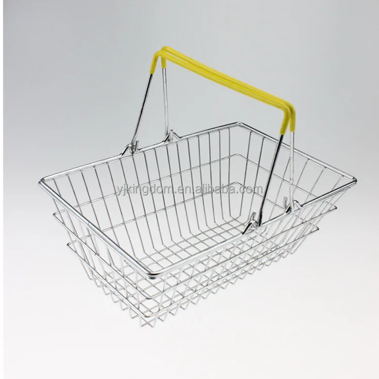 oem 547-64B 2019 hot sale wire mesh mini cosmetic shopping basket for supermarket