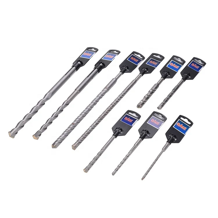 Round shank high quality 40CR sds max 8*210mm drill bit,sds plus drill bit,sds + drill bit