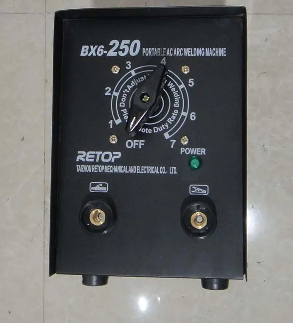 AC ARC Welder BX6-250 taizhou welding manufacturers
