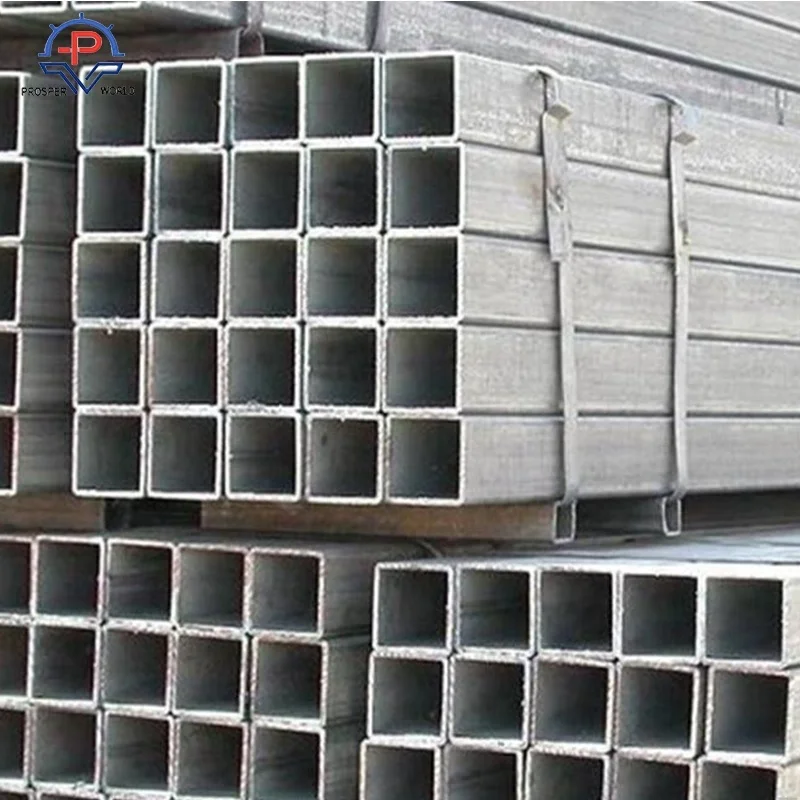 Оцинкованная Площади Стальная Труба Квадратная 120x120 25x25 мм