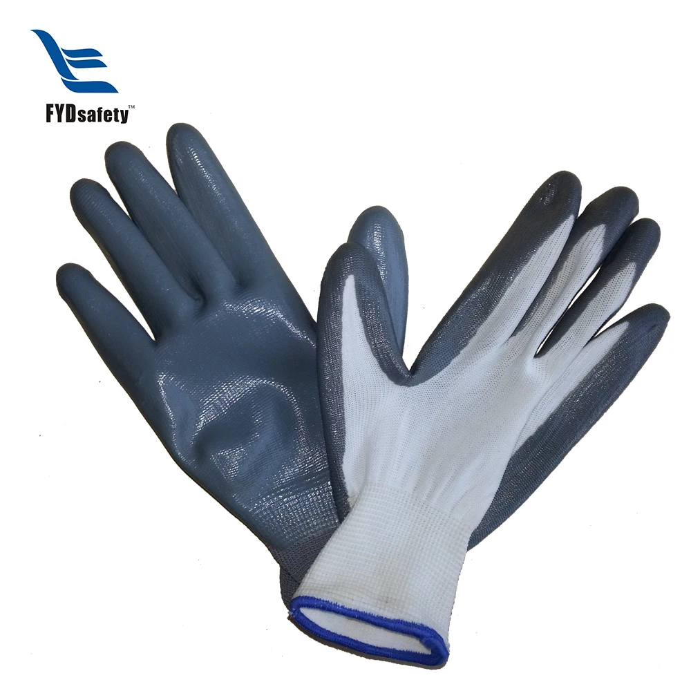 2024 China Famous Brand Safety Nitrile Coated Working Welding Hand Protection Glove